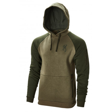 Sweatshirt Two Tones Vert Browning 