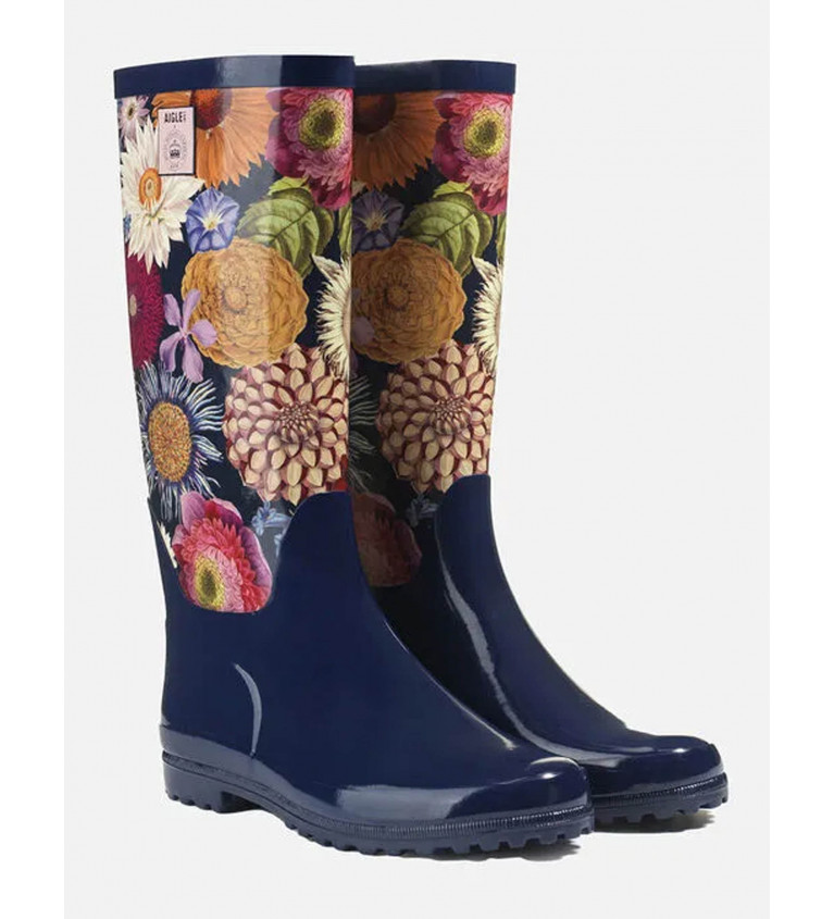 Bottes de pluies Femmes Aigle Eliosa PT version imprimée Kew Multibloom 