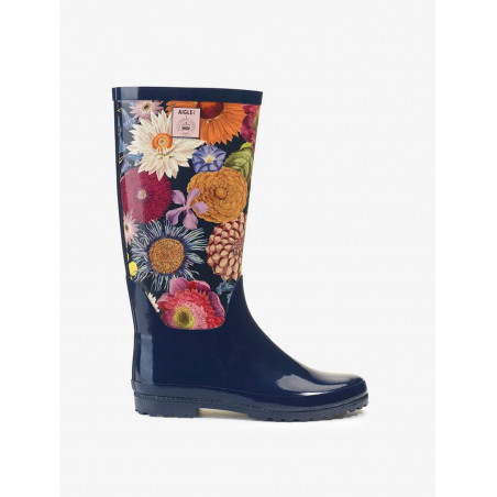 Bottes de pluies Femmes Aigle Eliosa PT version imprimée Kew Multibloom 