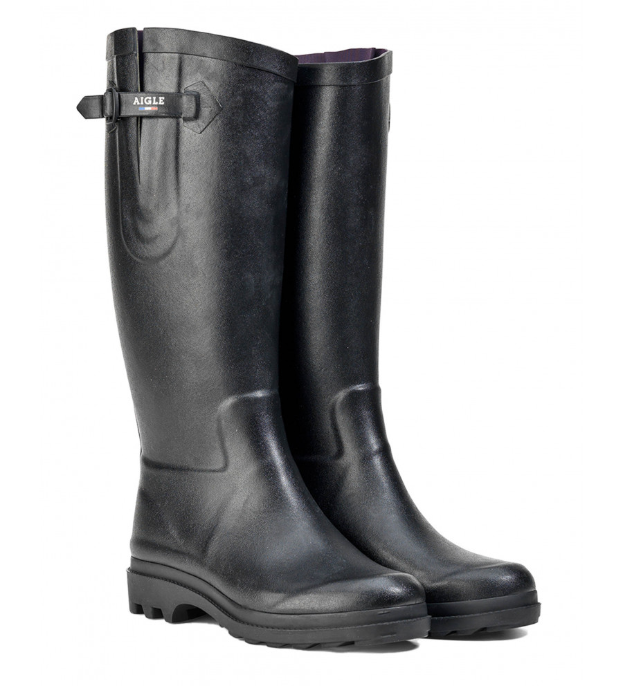 Aigle - Bottes de pluie Femme boyfriend Aiglentine 2 Noir 