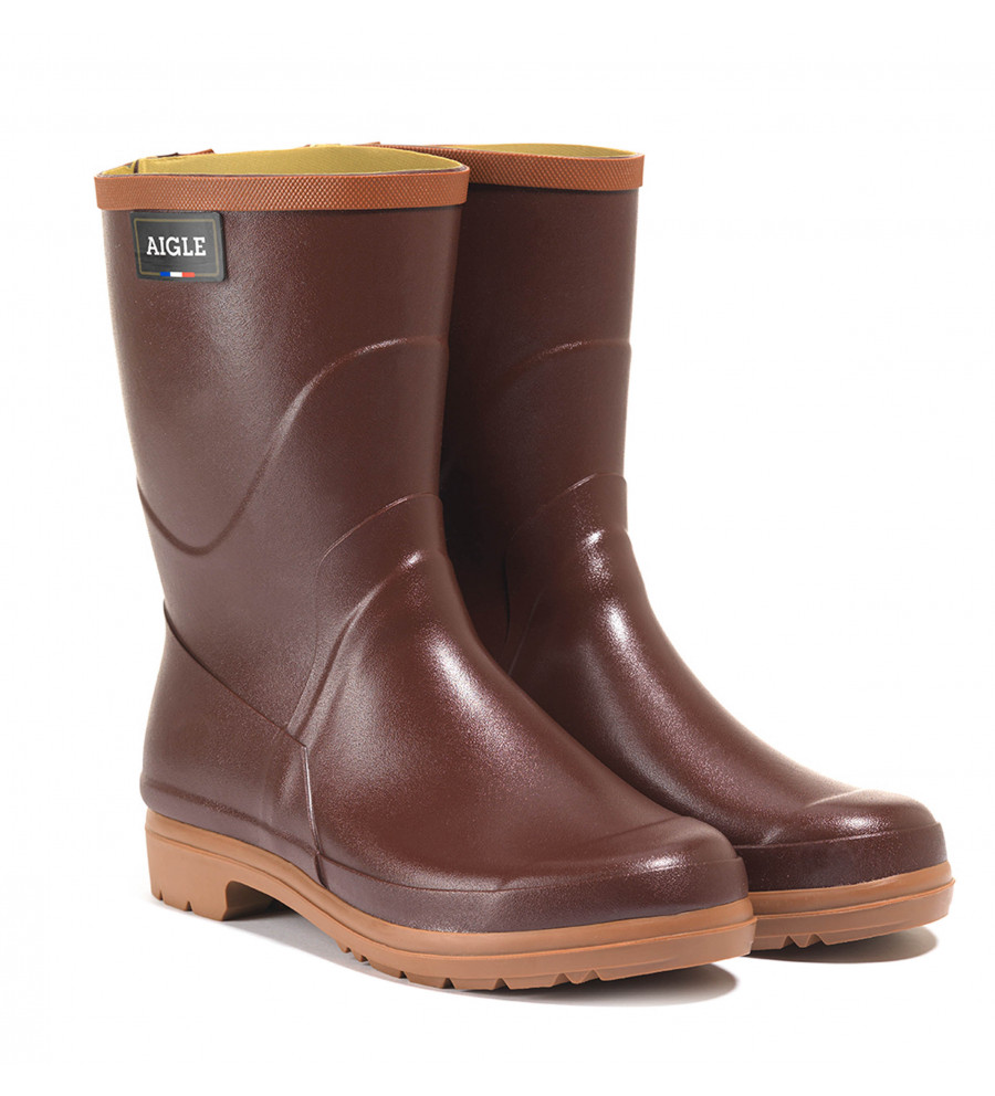 Aigle - Bottillon au chaussant universel Femme Bison L 2 Sureau 