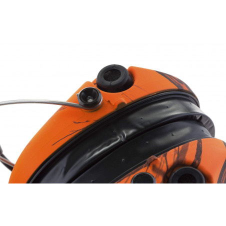 Casque audio amplifié MSA SUPREME PRO X Camo Orange 