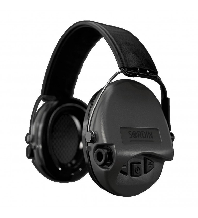 Casque actif SUPREME PRO NOIR - SORDIN + Coussinets 