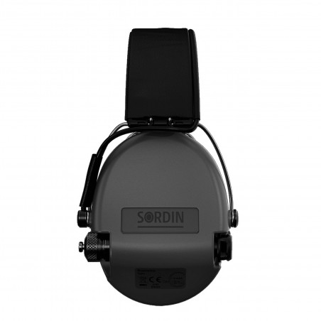 Casque actif SUPREME PRO NOIR - SORDIN + Coussinets 