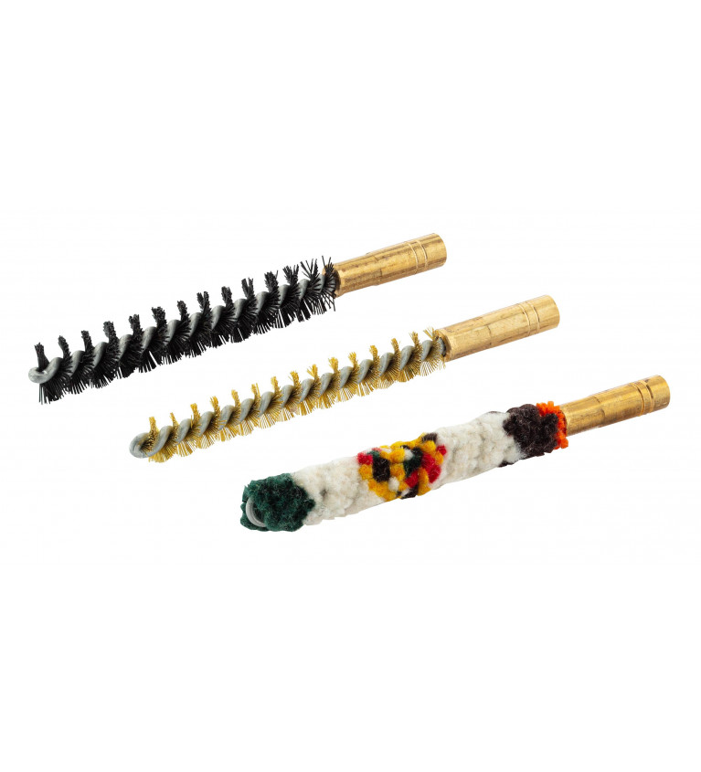 Set de trois brosses pour armes à canon rayé - M3 fem. 