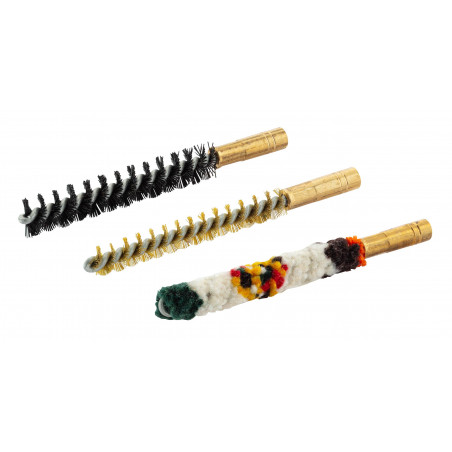 Set de trois brosses pour armes à canon rayé - M3 fem. 