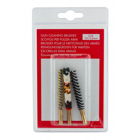 Set de trois brosses pour armes à canon rayé - M3 fem. 