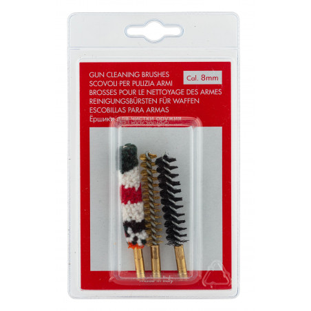 Set de trois brosses pour armes à canon rayé - M3 fem. 