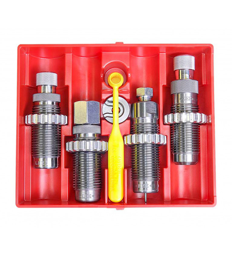 jeux de 4 outils carbure Deluxe pour calibres d'armes de poing - Lee Precision 