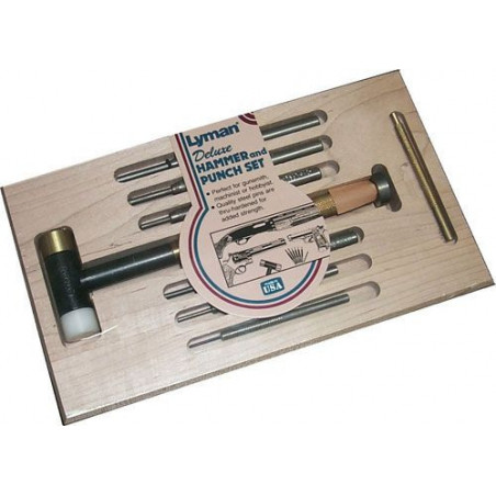 Deluxe Hammer & Punch Set Lyman 