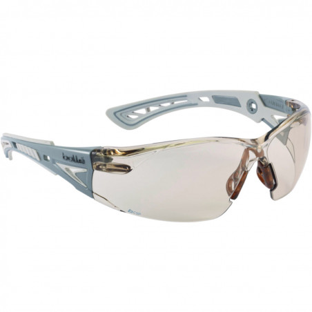 Lunettes BOLLE RUSH+ Platinum verres fumés Copper 