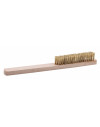 Brosse à graisser 4 rangs en soie 