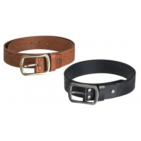 Ceinture western en cuir 