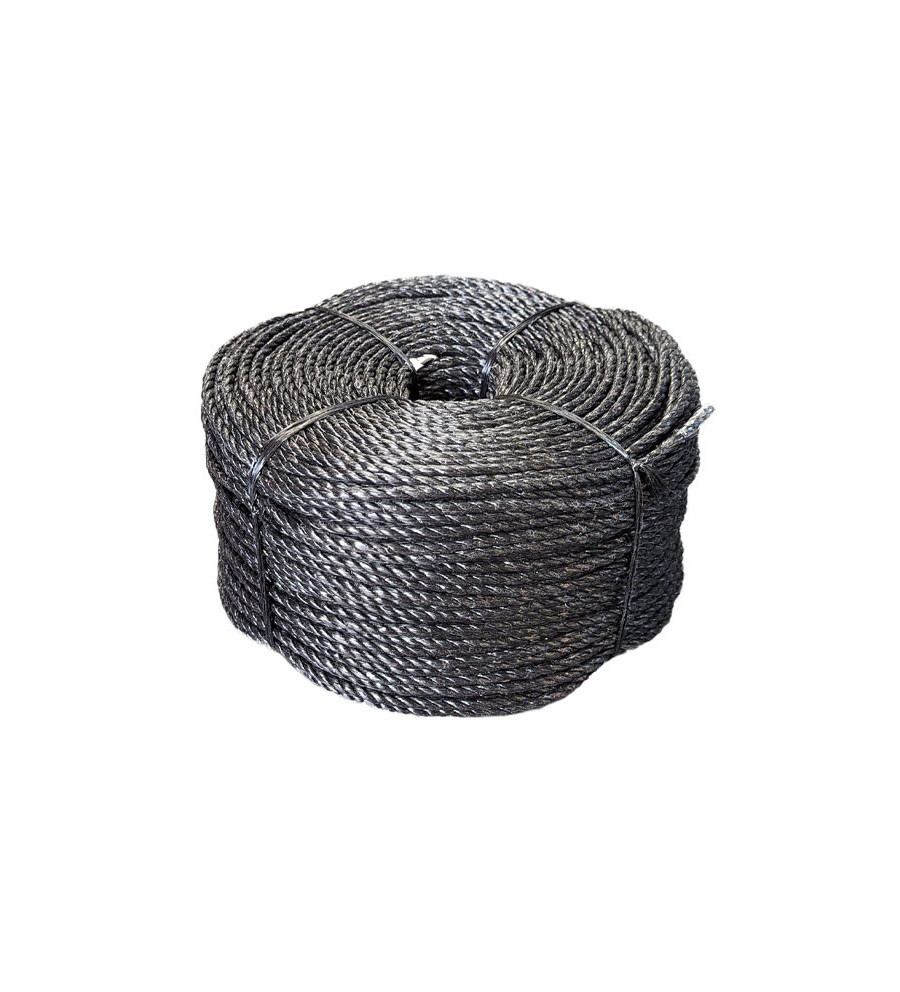 Corde Noire Ø5Mm En 100M 