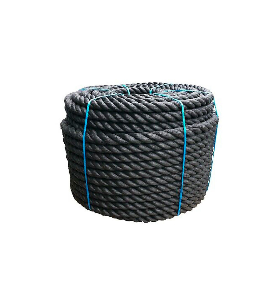 Corde Noire Ø6Mm En 100M 