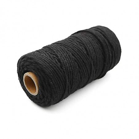 Fusette Noire Tresse Ø1,8Mm En 250G 