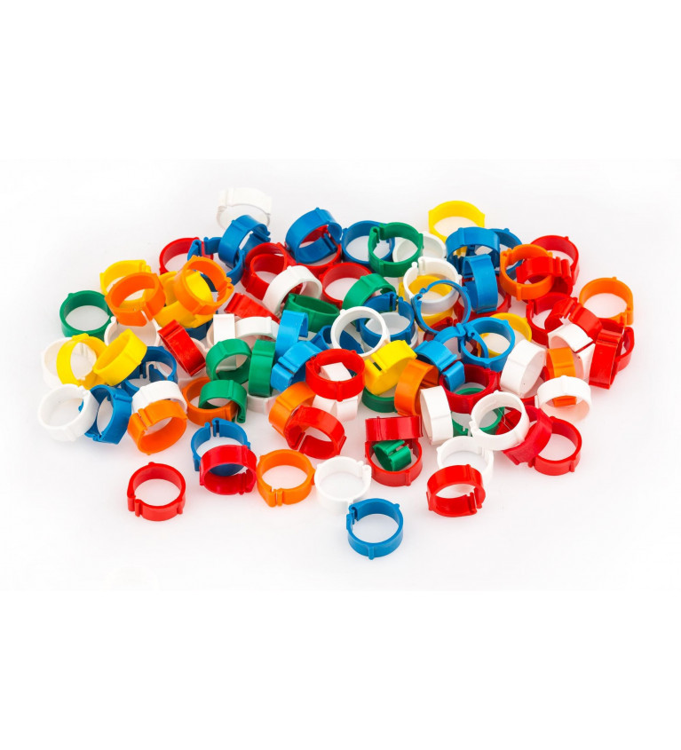 Bagues de repérage clips par 100 