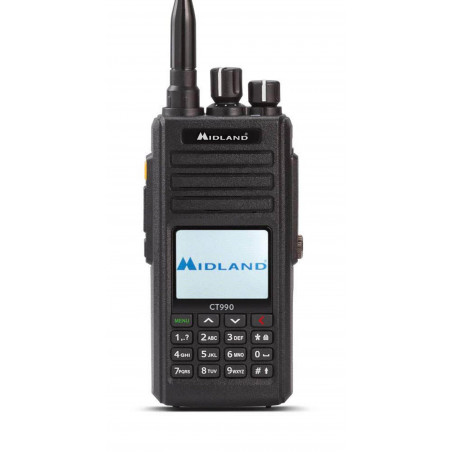 Radio Midland CT990-EB 10W Bi-Bande VHF/UHF 