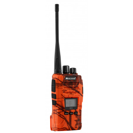 Talkie-Walkie Midland G13 - Noir ou orange 