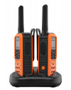 Pack 2 radios Albrecht Tectalk Float 2 PMR446 orange 