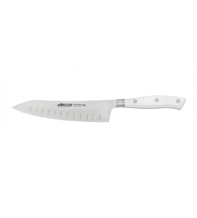 Couteaux de découpe Arcos Rocking Santoku - Riviera Blanc 18 cm 