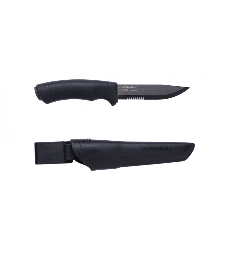 Couteau Morakniv Bushraft Black SRT 10,9 cm 