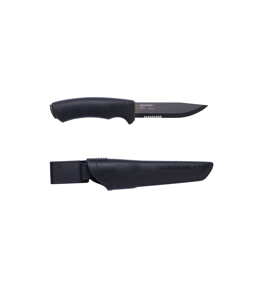 Couteau Morakniv Bushraft Black SRT 10,9 cm 