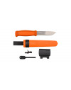 Couteau Morakniv Kansbol avec Kit de survie - Orange 10,9 cm 