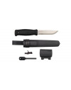 Couteau Morakniv Garberg avec Kit de survie - Noir 10,9 cm 