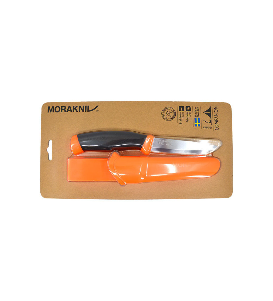 Couteau Morakniv Companion Hi-Vis Orange 10,4 cm 