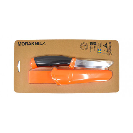 Couteau Morakniv Companion Hi-Vis Orange 10,4 cm 