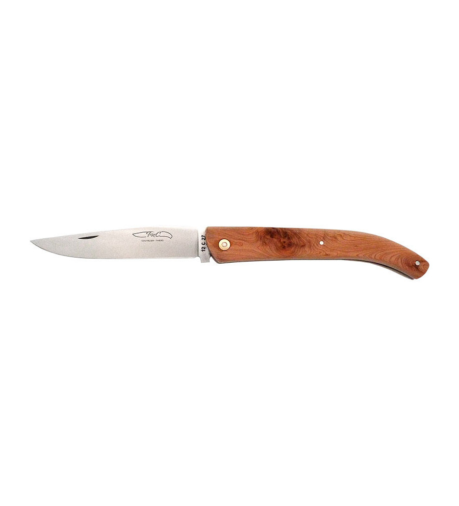 Couteau TMC Complice Bois de Cade 12 cm 