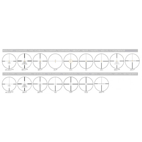 Lunette de tir Swarovski Z6i 2-12x50 BT SR 4A-I 