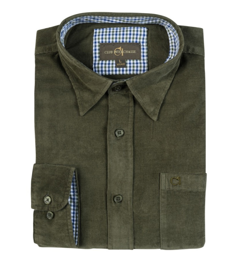 Chemise olive club interchasse 