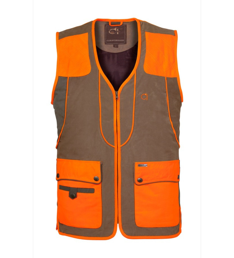 Gilet cevrus orange club interchasse 