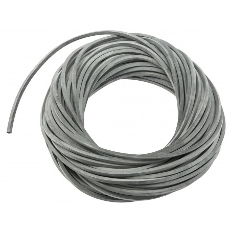 Caoutchouc gris 5x5 mm pour lance pierres 