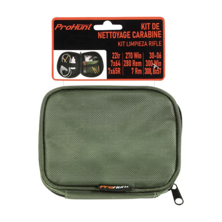 Trousse de nettoyage carabine pro hunt 