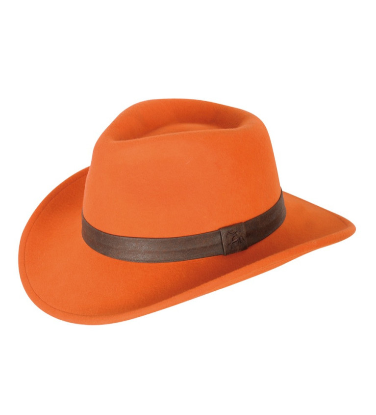 Chapeau woolchap orange pro hunt 