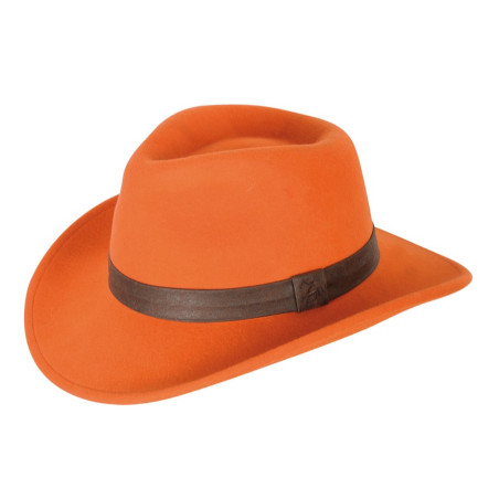 Chapeau woolchap orange pro hunt 