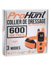 Collier de dressage 600 m pro hunt 