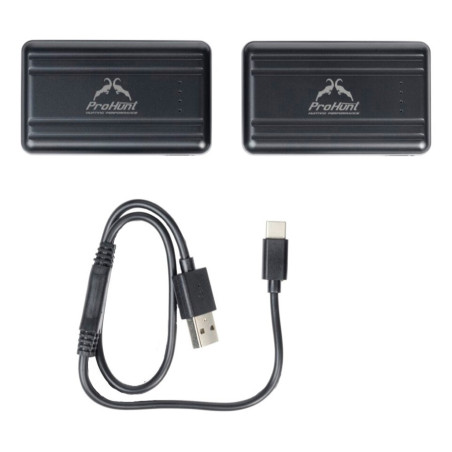 Batterie gants-echarpe usb c pro hunt 