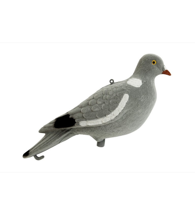 Forme de pigeon floque lot de 24 pieces Stepland 