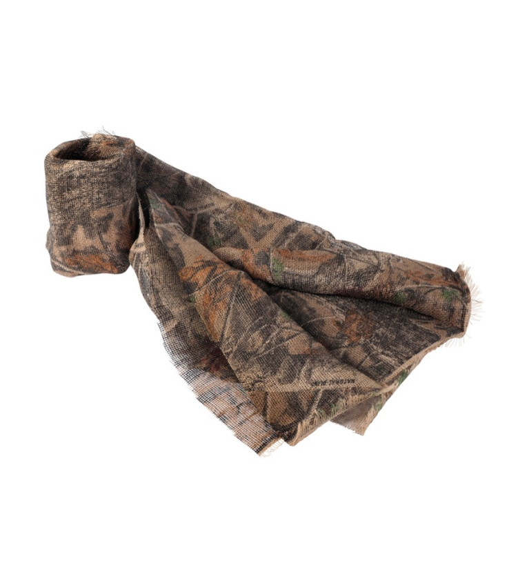 Filet toile de jute imprime camo 1.5x3m stepland 