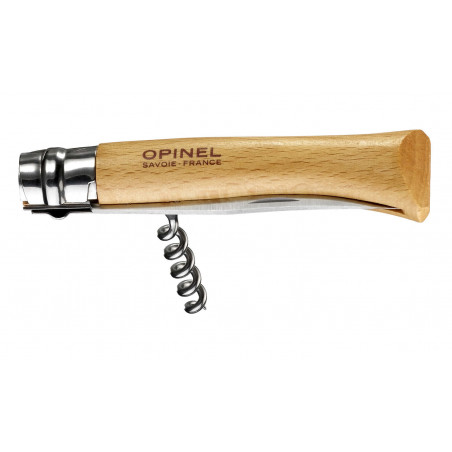 Couteau Opinel numéro 10 - décapsuleur tire-bouchon 