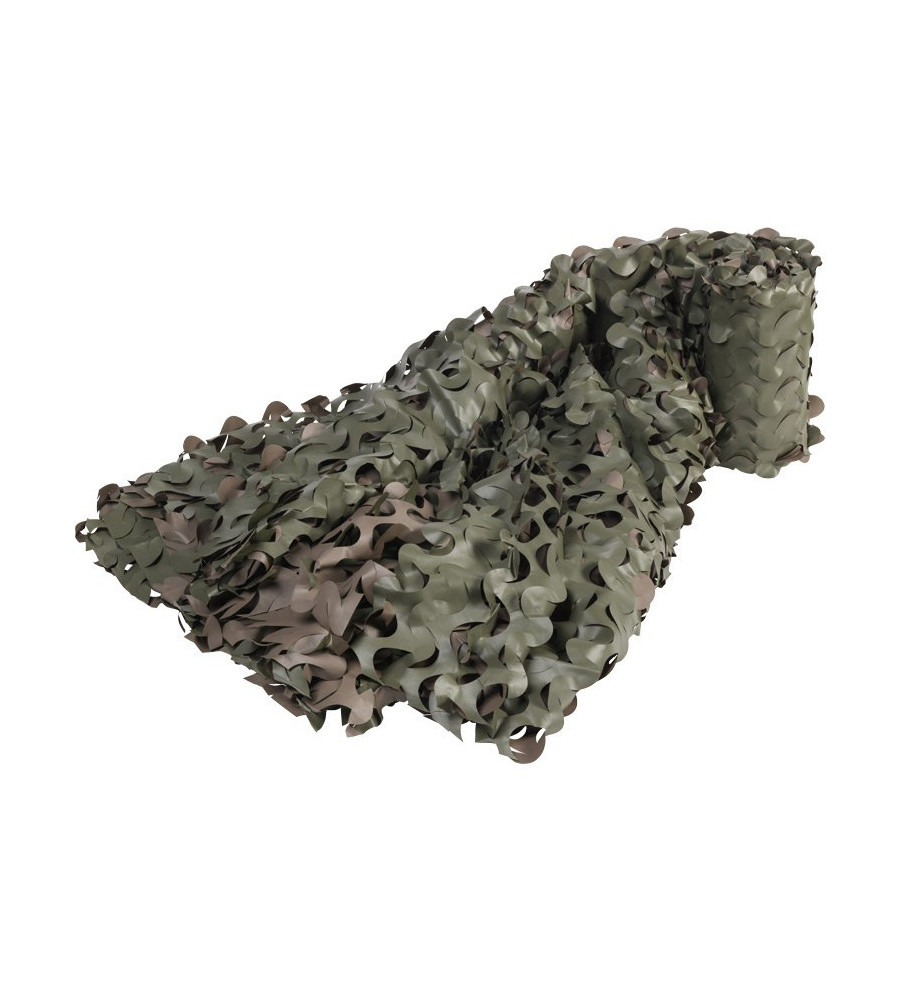 Filet camo kaki marron 1.5 x 10 m Stepland