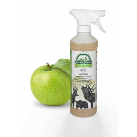 Attractifs Appâts env. 500 ml - bouteille en spray - Parfum Pomme  