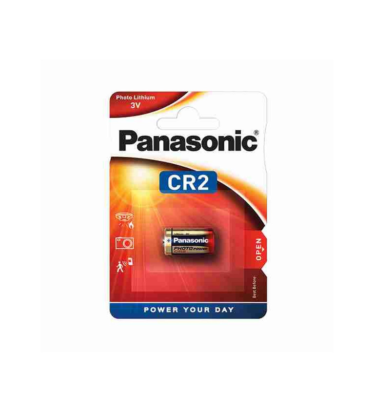 Pile Lithium CR2 3 volts - Panasonic 