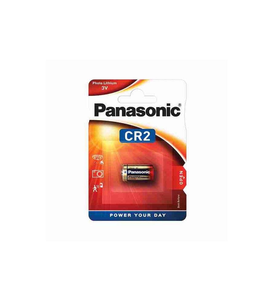 Pile Lithium CR2 3 volts - Panasonic 