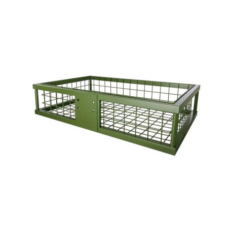 Porte gibier pour attelage Renforcé - 890 x 585 x 200 mm - Vert