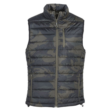 Gilet matelasse camo trek  